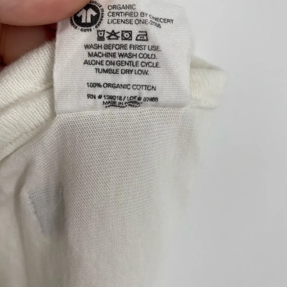 Zestt Blanket‎ Baby White Organic Cotton Receiving